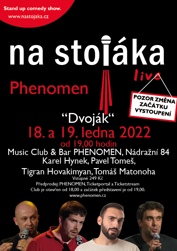 picture Na stojáka - live ve PHENOMEN Music Baru