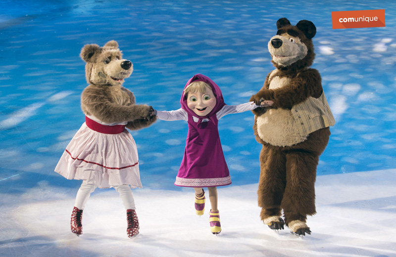 picture Máša a Medvěd na ledě