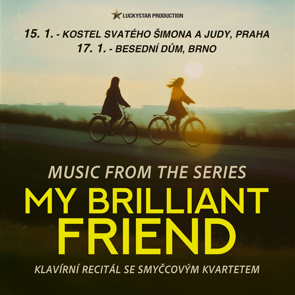 Hudba z fenomenálního televizního seriálu „My Brilliant Friend“ naživo!