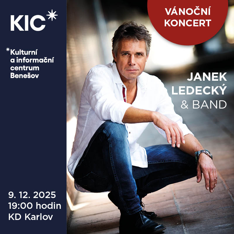 JANEK LEDECKÝ - VÁNOČNÍ KONCERT, Benešov