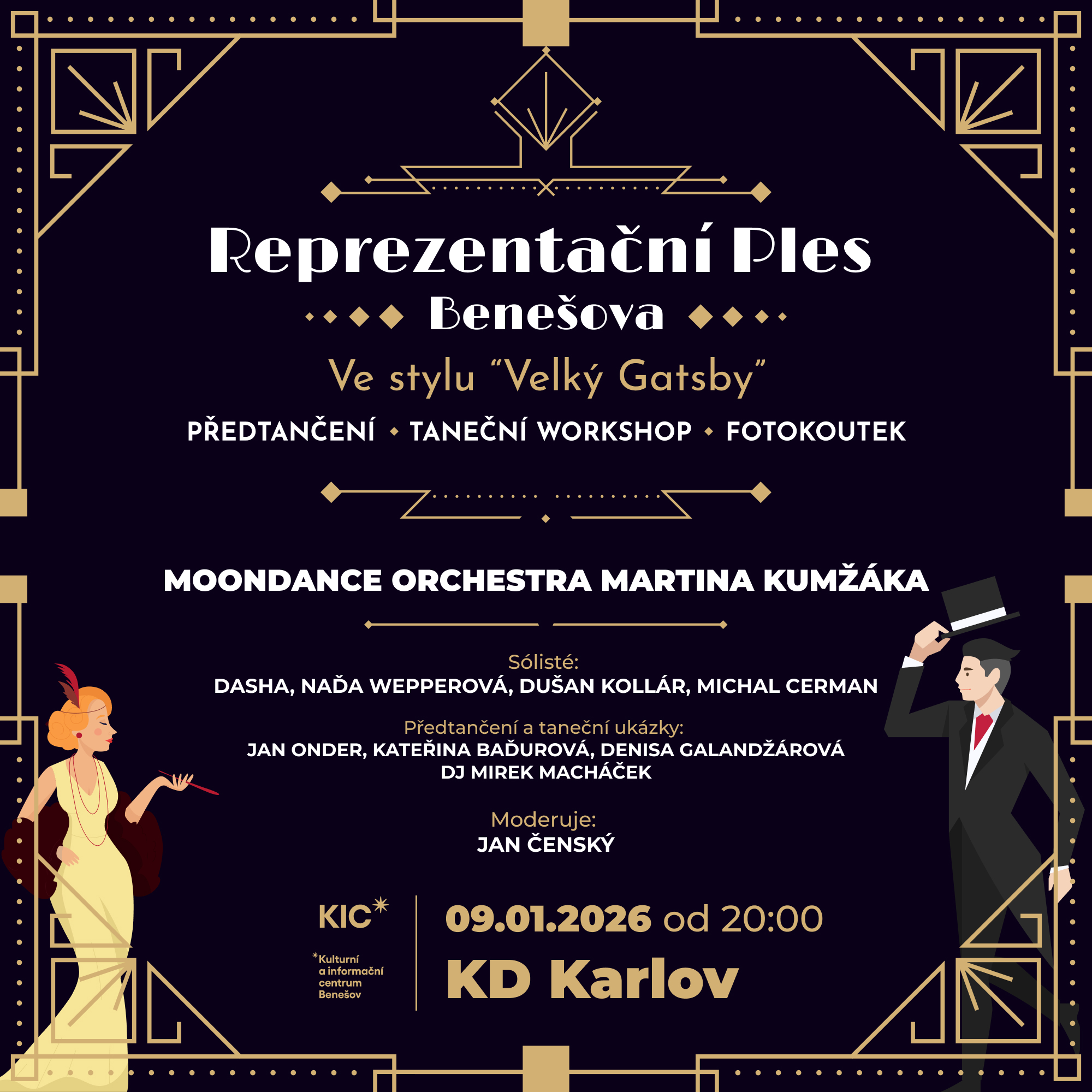 REPREZENTAČNÍ PLES BENEŠOVA 2026