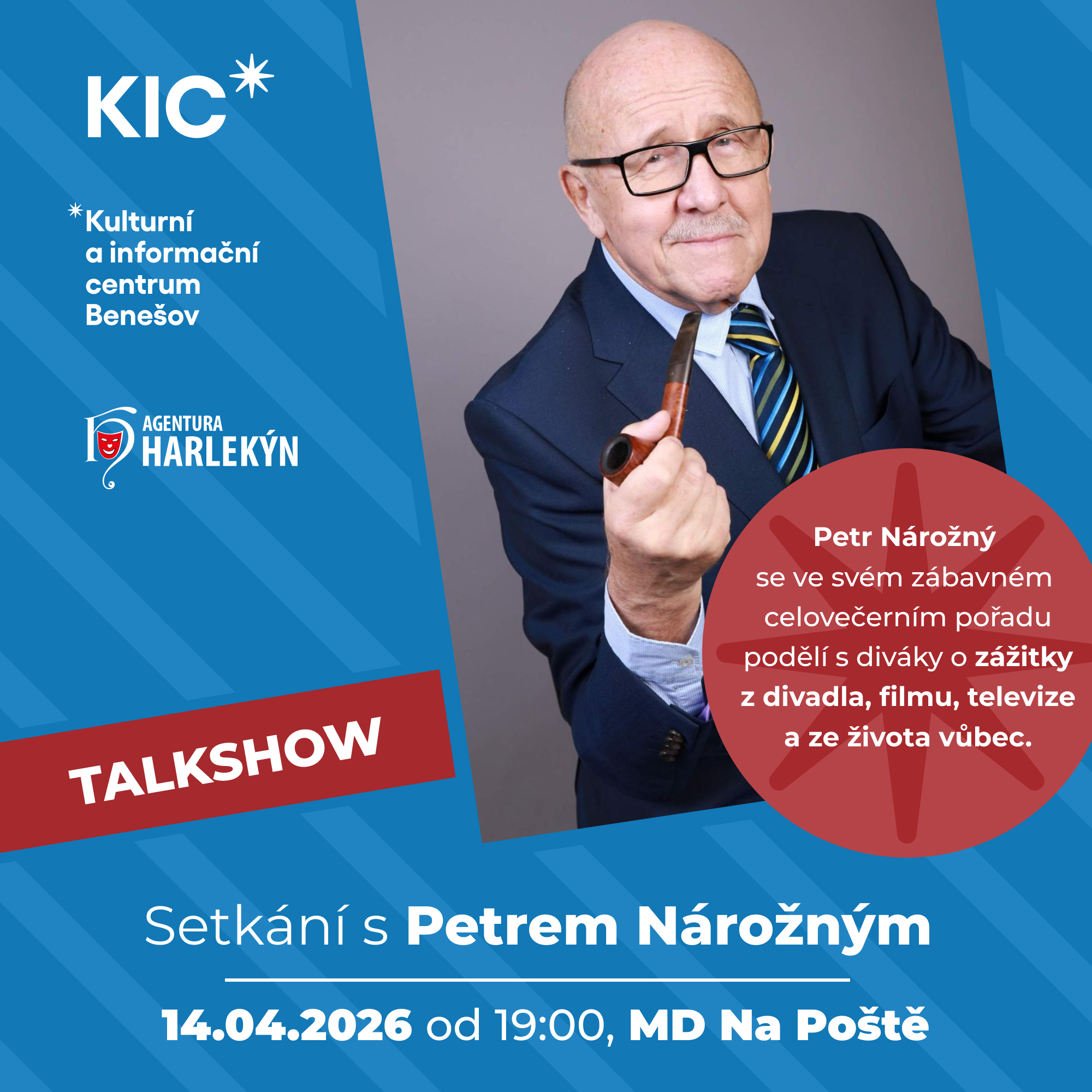 SETKÁNÍ s PETREM NÁROŽNÝM, Benešov