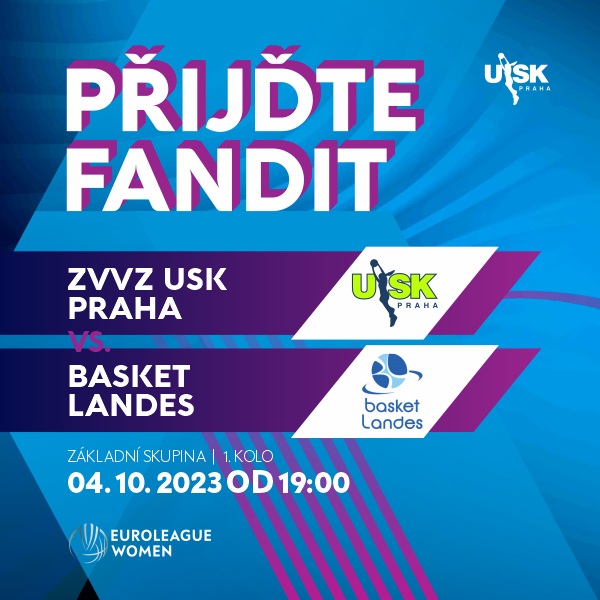 ZVVZ USK Praha – Basket Landes