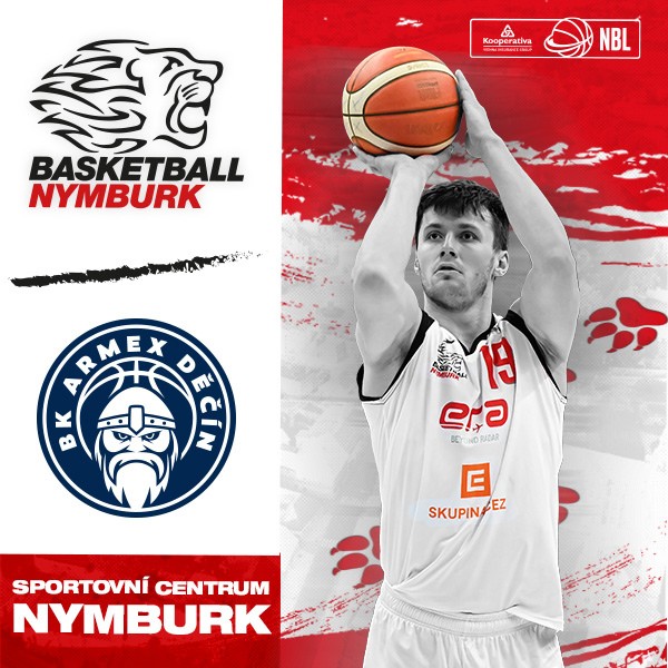 ERA Basketball Nymburk – BK ARMEX ENERGY Děčín