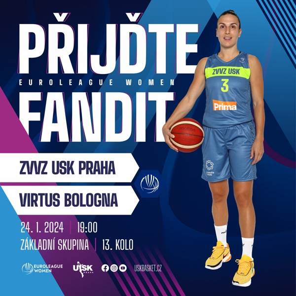 ZVVZ USK Praha – Virtus Segafredo Bologna