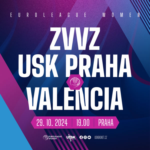 ZVVZ USK Praha – Valencia Basket (ESP)