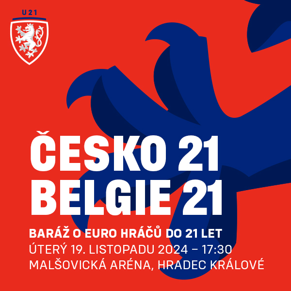 ČESKO U21 – BELGIE U21