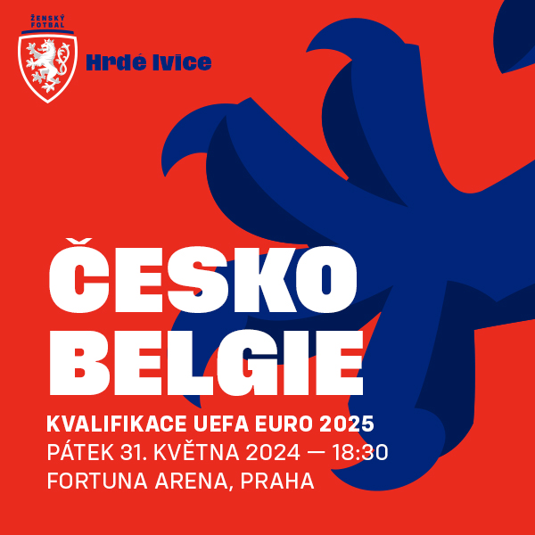 Kvalifikace ME žen 2025: Česko - Belgie