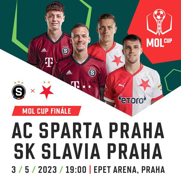 MOL Cup finále: AC Sparta Praha - SK Slavia Praha (fanoušci Slavie)