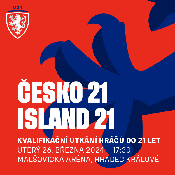 Česko U21 – Island U21