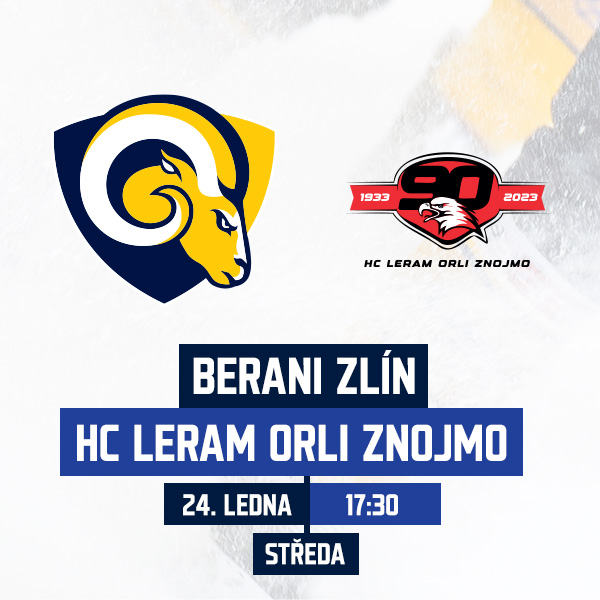 Berani Zlín - HC Leram Orli Znojmo