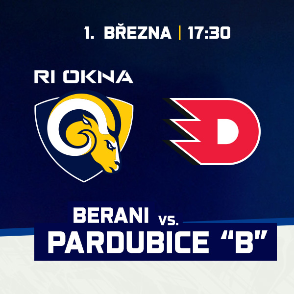 RI OKNA Berani Zlín - HC Dynamo Pardubice B
