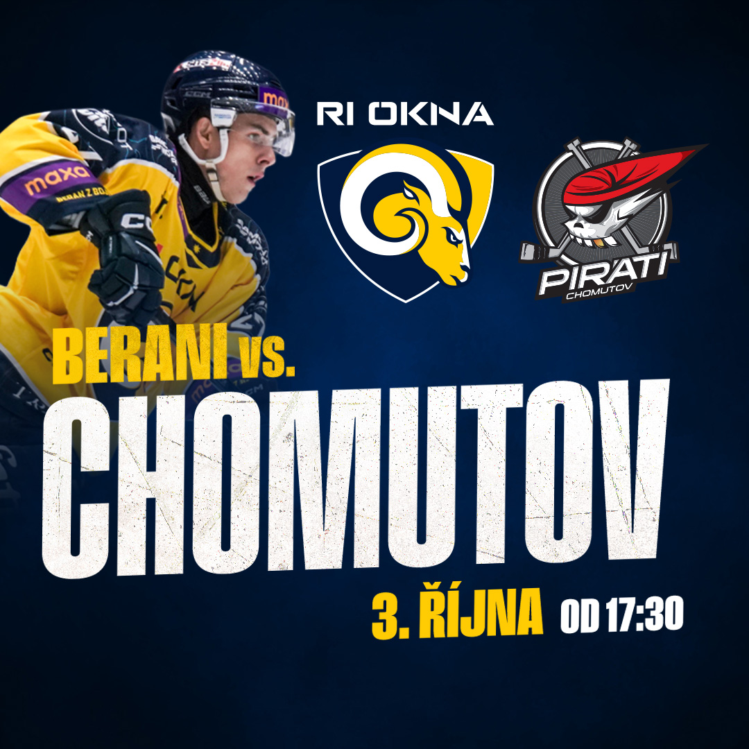 RI OKNA Berani Zlín - Piráti Chomutov