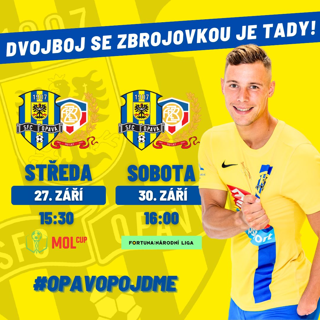SFC Opava - FC Zbrojovka Brno