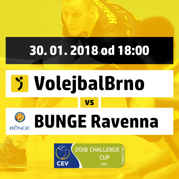Volejbal Brno vs. Bunge Ravenna