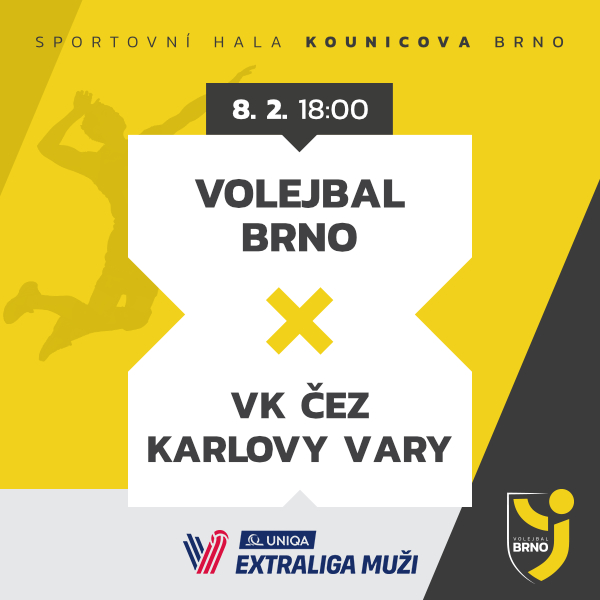 Volejbal Brno - VK ČEZ Karlovarsko