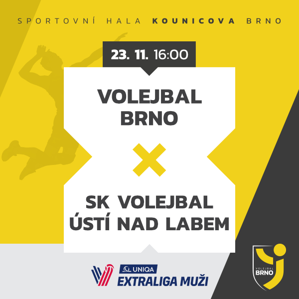 Volejbal Brno – SK Volejbal Ústí nad Labem