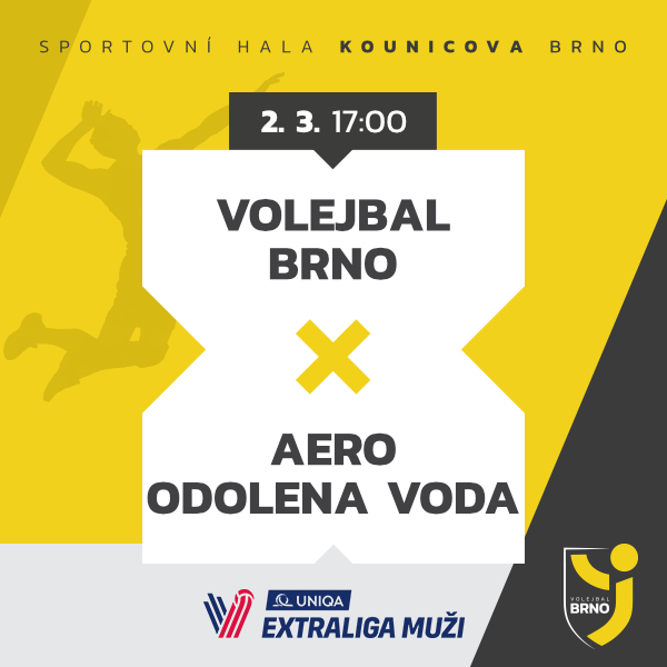 Volejbal Brno – AERO Odolena Voda
