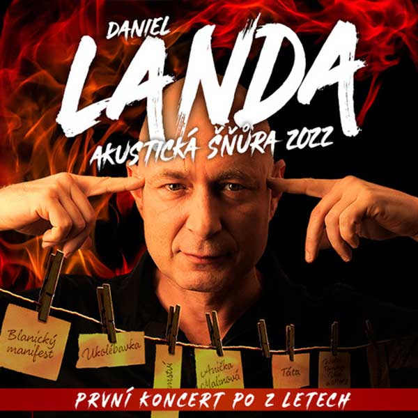 Daniel Landa akustický koncert