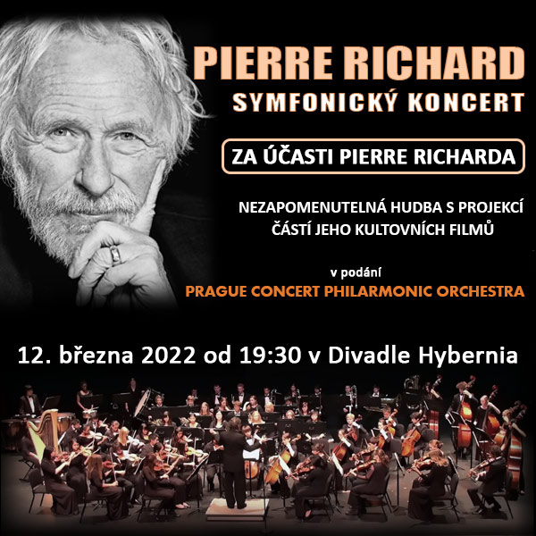 PIERRE RICHARD symfonický koncert