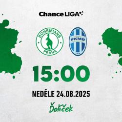 Bohemians Praha 1905 - FK Mladá Boleslav