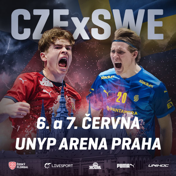 Přátelské zápasy Česko - Švédsko 2025