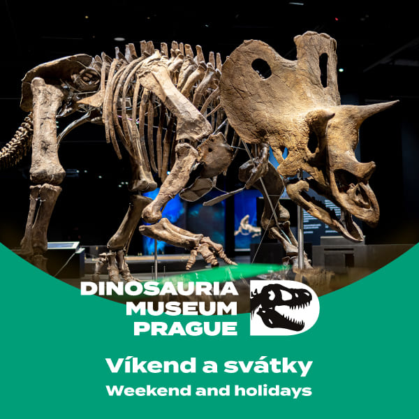 Dinosauria – víkend + svátky