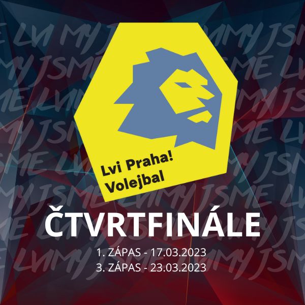 VK Lvi Praha – Kladno volejbal - ČTVRTFINÁLE play-off