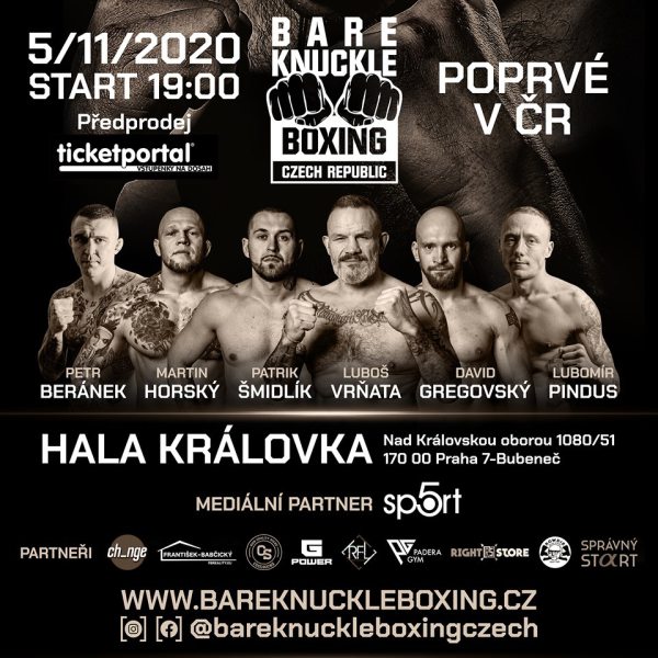 BOX BEZ RUKAVIC-Bare Knuckle Boxing Czech Republic