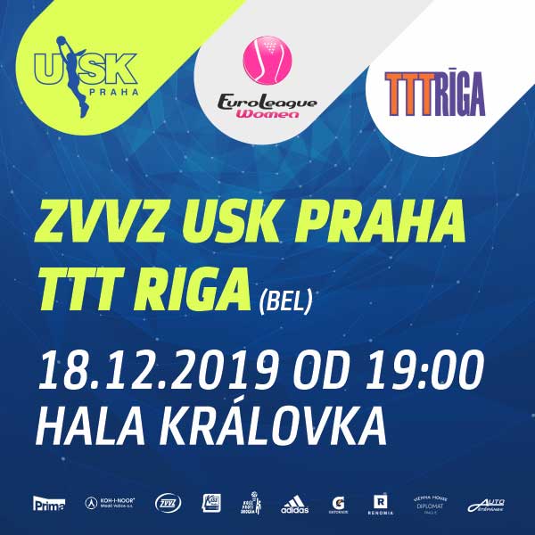ZVVZ USK Praha - TTT Riga