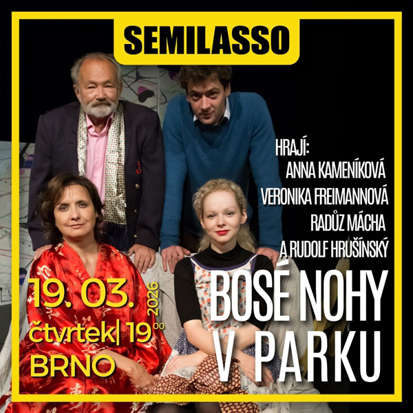 Bosé nohy v parku