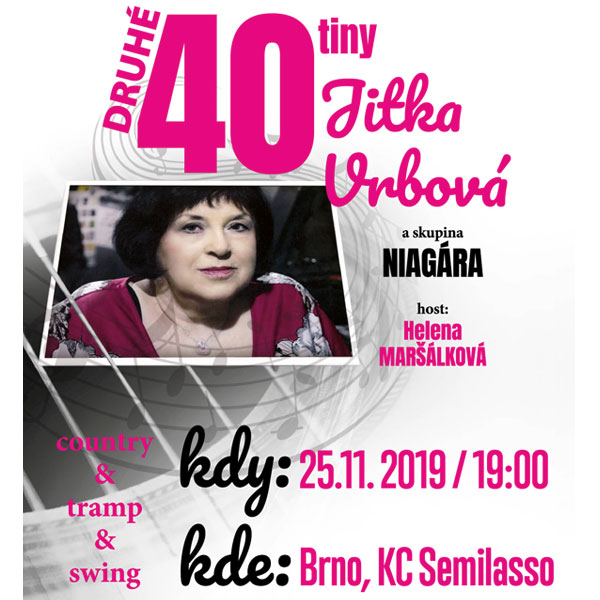 Jitka Vrbová s kapelou - 80 let
