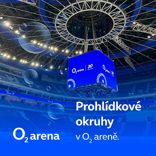 Prohlídkový okruh v O2 areně