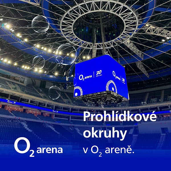 Prohlídkový okruh v O2 areně