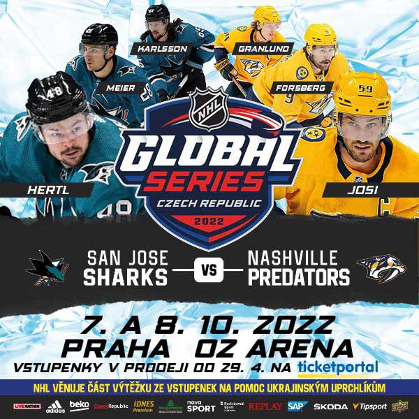 2022 NHL GLOBAL SERIES TICKETPORTAL Vstupenky na Dosah divadlo, hudba, koncert, festival