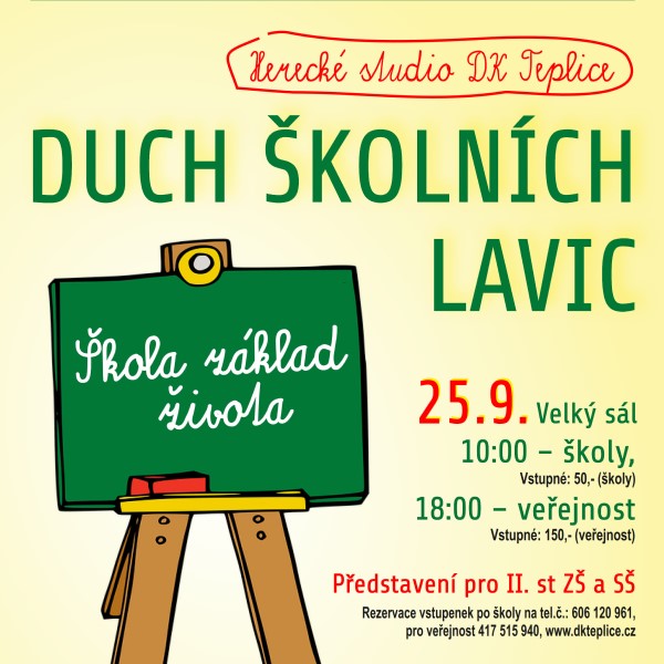 DUCH ŠKOLNÍCH LAVIC