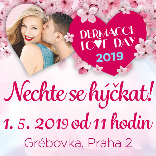 DERMACOL LOVE DAY 2019 - Růžová taška Dermacol