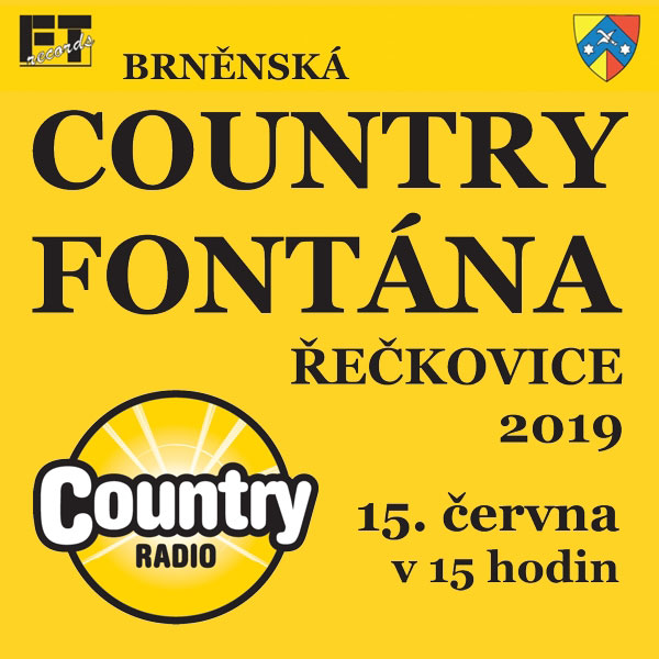 Brněnská Country fontána Řečkovice 2019