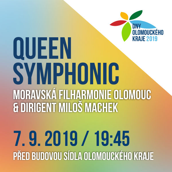 Open air koncert Olomouckého kraje QUEEN SYMPHONIC