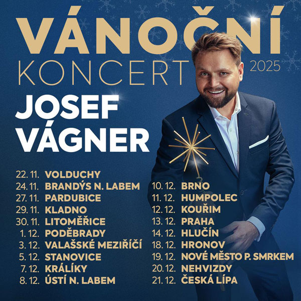 VÁNOČNÍ KONCERT JOSEFA VÁGNERA