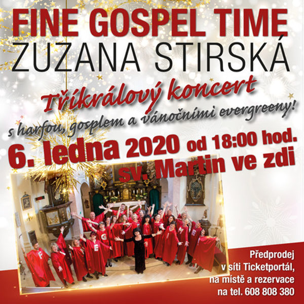 Tříkrálový koncert-Zuzana Stirská-Fine Gospel Time