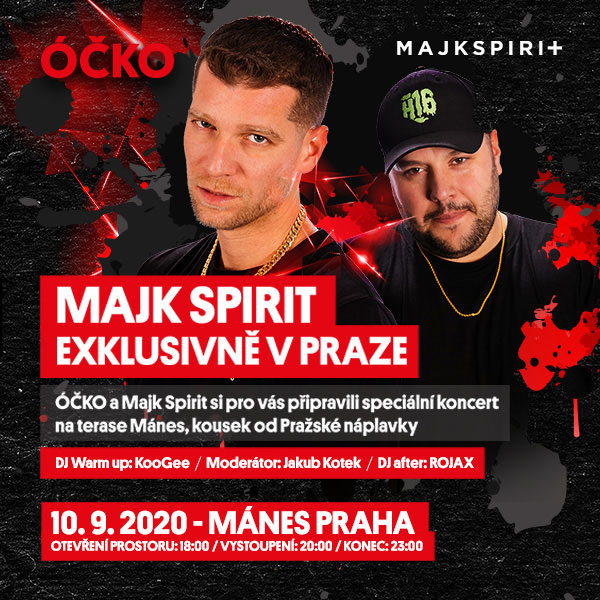 Majk Spirit exklusivně v Praze