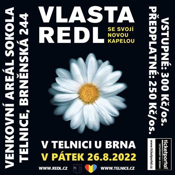 VLASTA REDL se svojí novou kapelou v Telnici