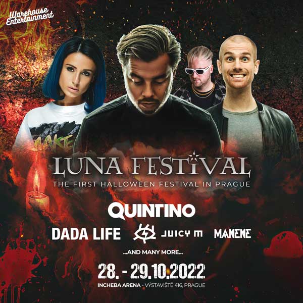 Luna Festival představuje Halloweenský víkend TICKETPORTAL Vstupenky