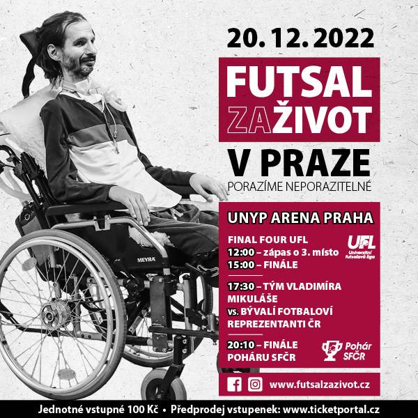Futsal za život v Praze