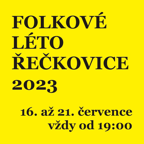 Folkové léto Řečkovice 2023 – Folk Team * Pavel Čadek