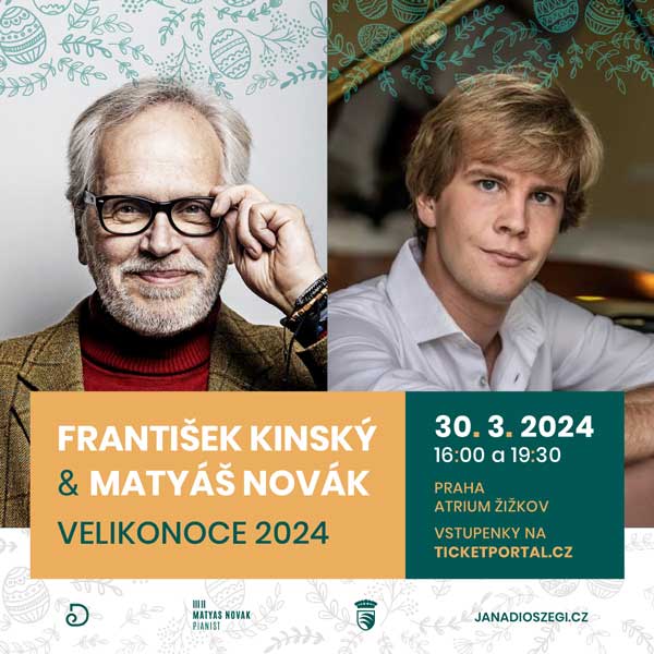 František Kinský a Matyáš Novák: Velikonoce 2024