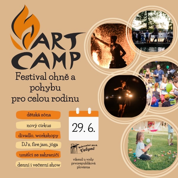 Art camp - festival ohně a pohybu pro celou rodinu