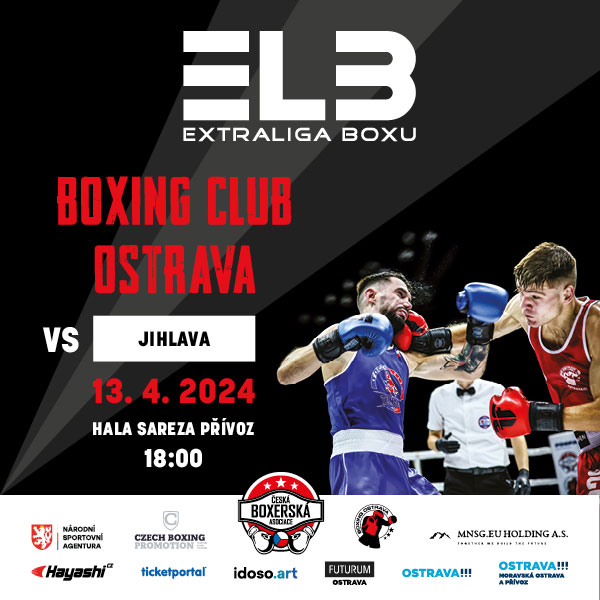 Extraliga boxu v Ostravě - OSTRAVA vs JIHLAVA