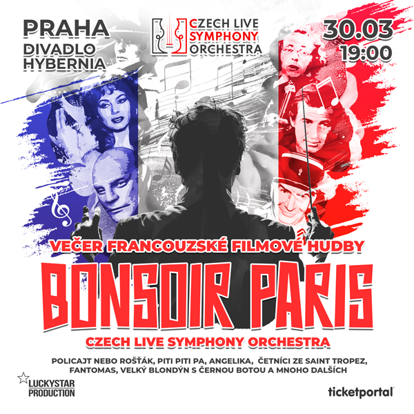 BONSOIR PARIS večer francouzské filmové hudby